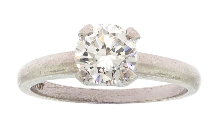 Platinum Diamond Ring