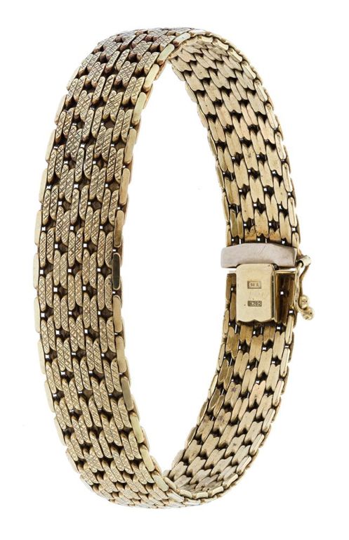 14k Gold Link Bracelet
