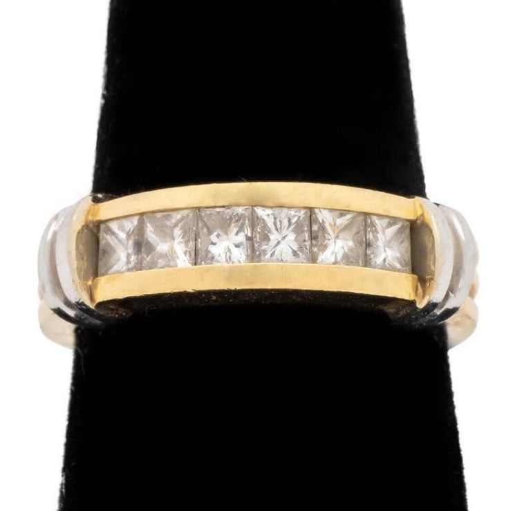 14k Two-Tone Gold Diamond Ring