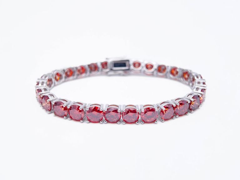 Sterling Silver Sapphire Bracelet