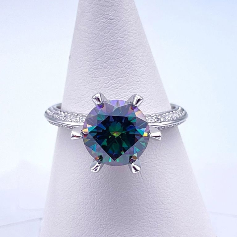 Sterling Silver Alexandrite Ring