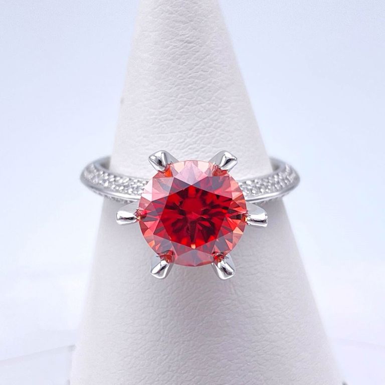 Simulated Sapphire Ring