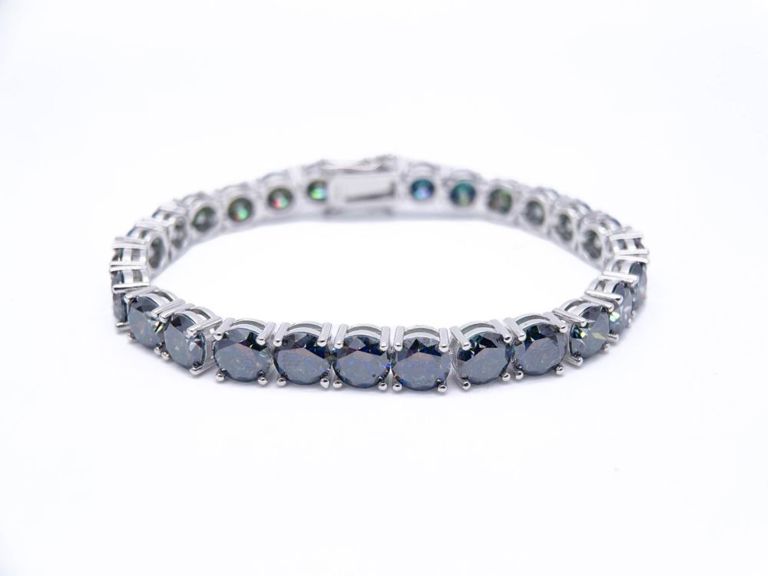 Gold Plated Moissanite Bracelet