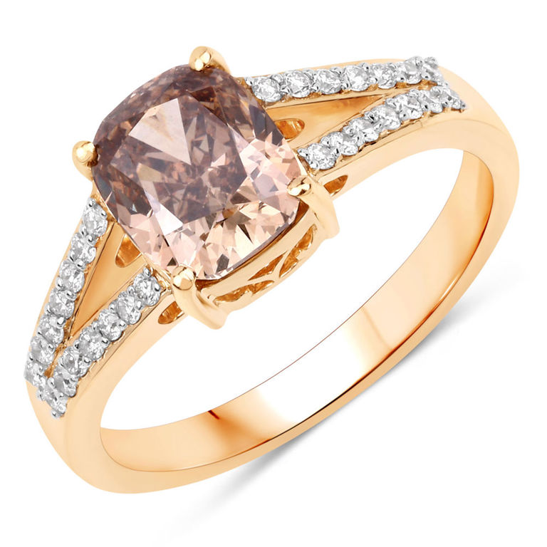 18k Yellow Gold Diamond Ring