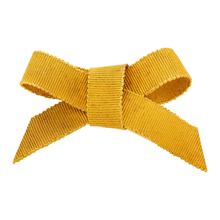 18k Gold Bow Brooch