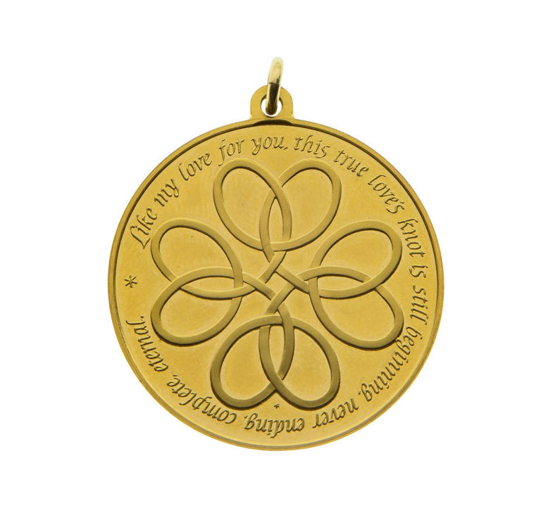 18k Yellow Gold Pendant
