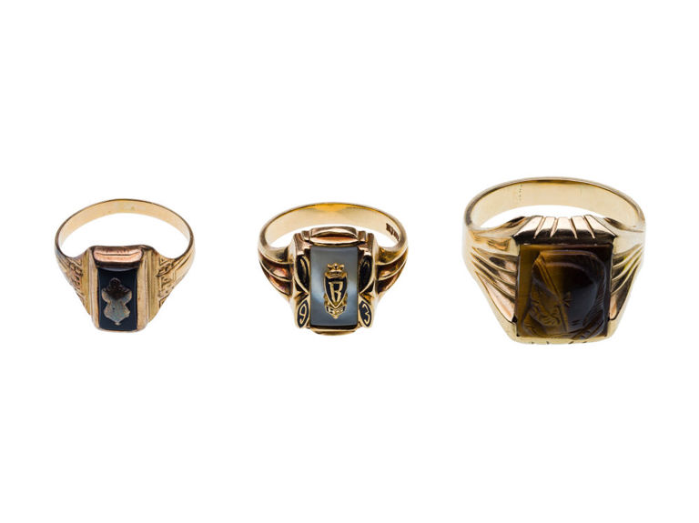 10k Yellow Gold Rings