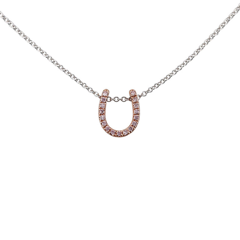18k Gold Diamond Pendant Necklace