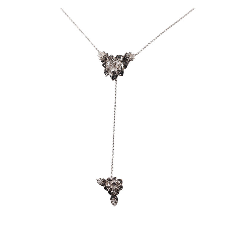 18k Gold Diamond Pendant Necklace