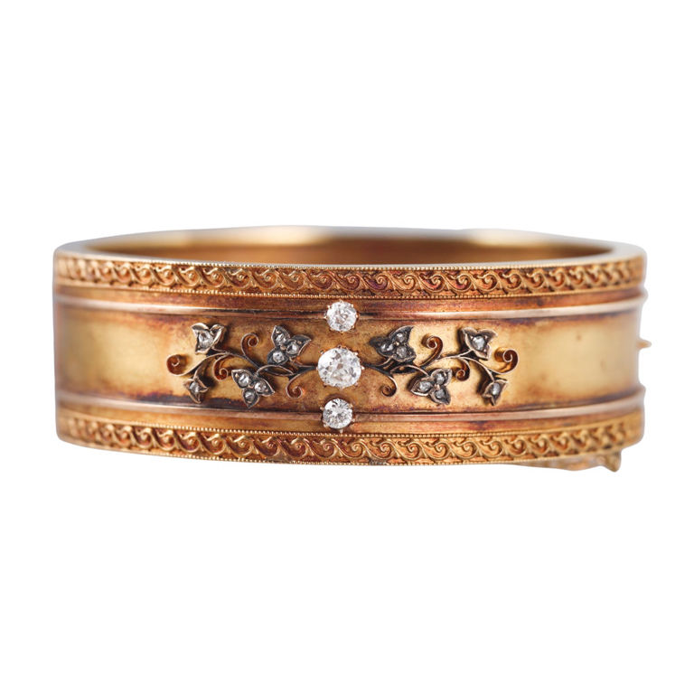 18k Yellow Gold Diamond Bracelet