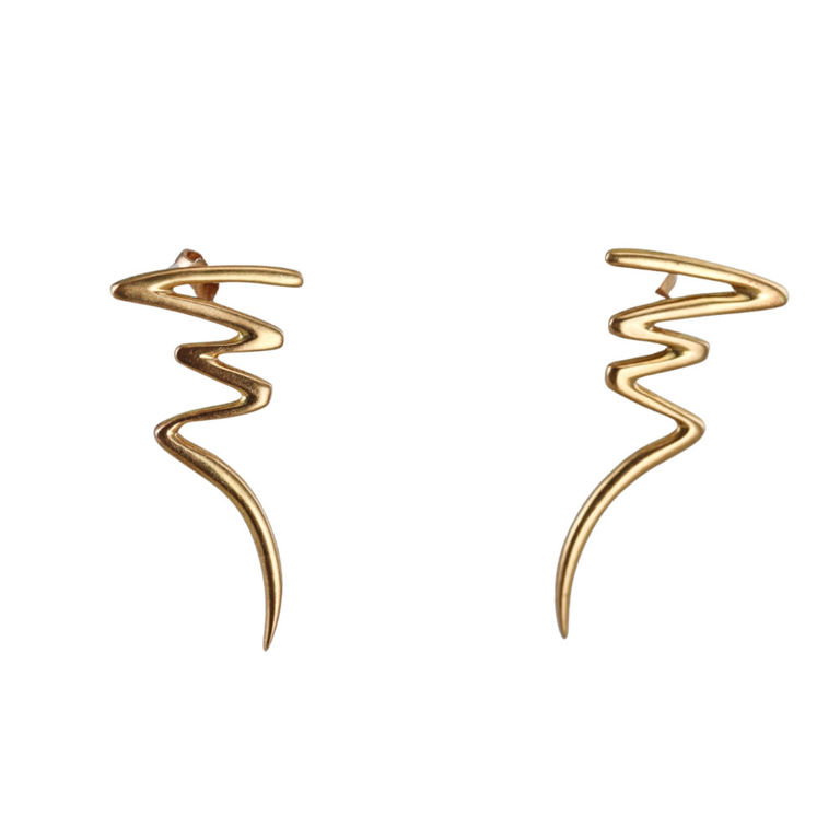 18k Yellow Gold Earrings