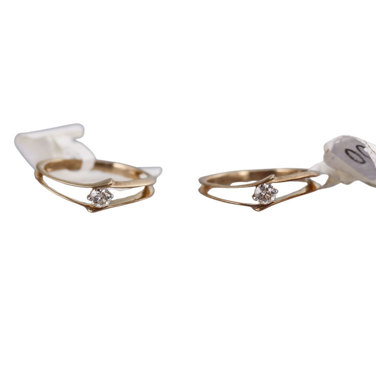 9k Gold Diamond Rings