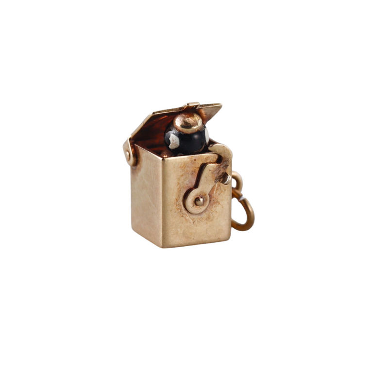 14k Gold Charm Pendant