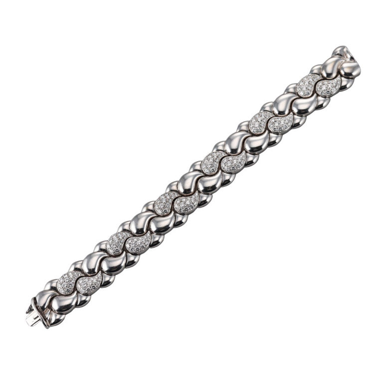 18k Gold Diamond Bracelet