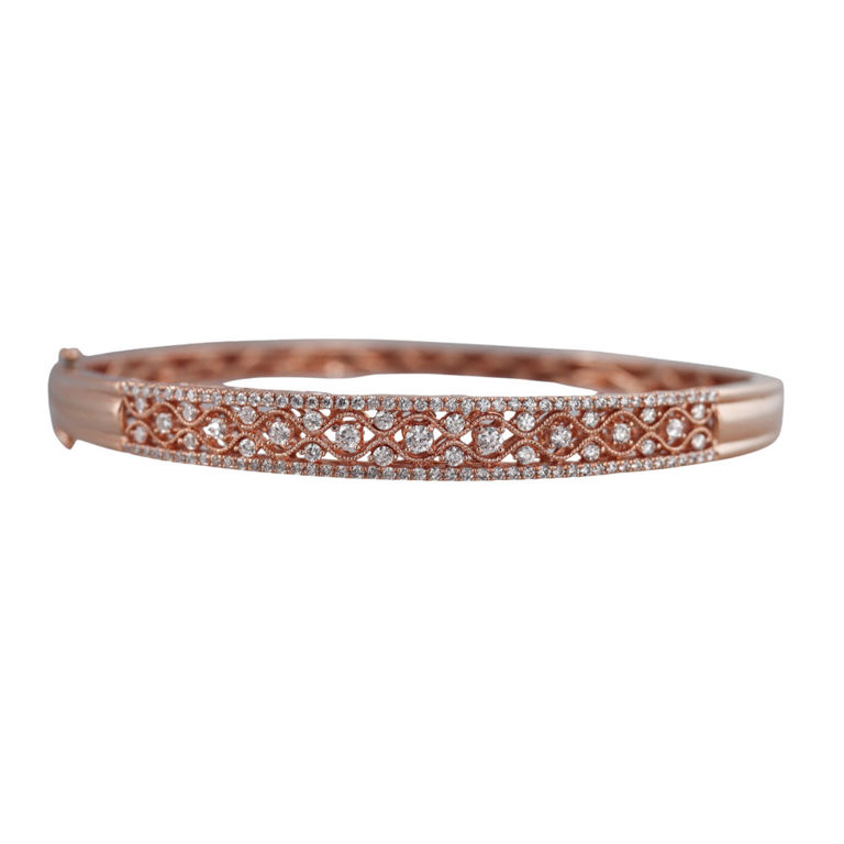 14k Gold Diamond Bracelet