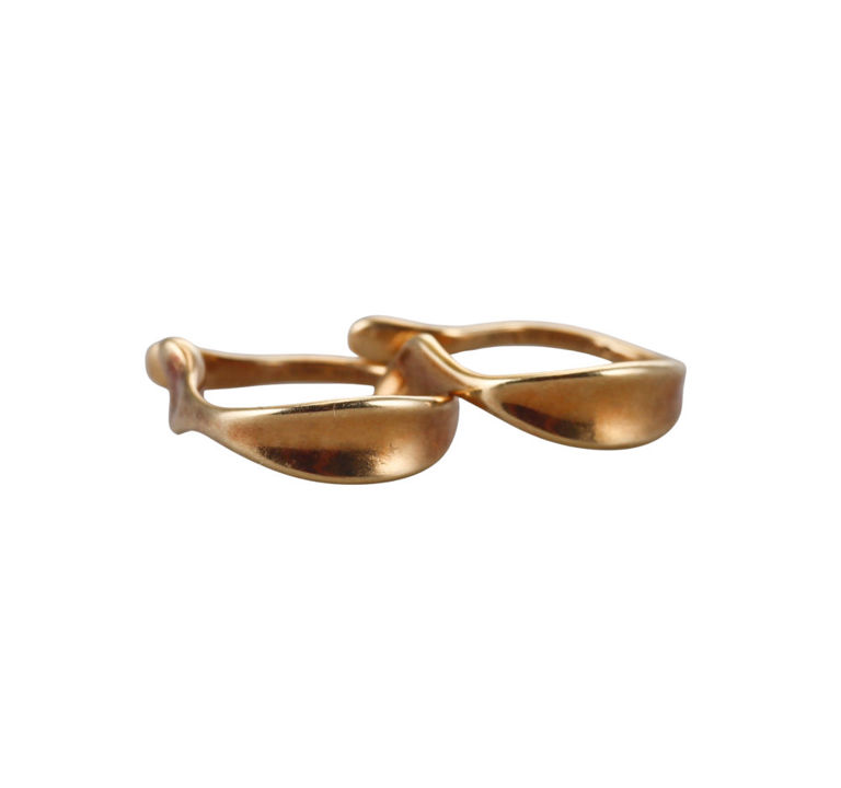18k Gold Ear Cuff Earrings