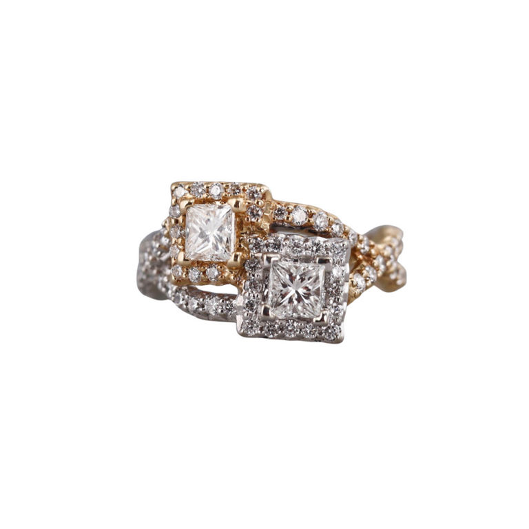 14k Gold Diamond Ring