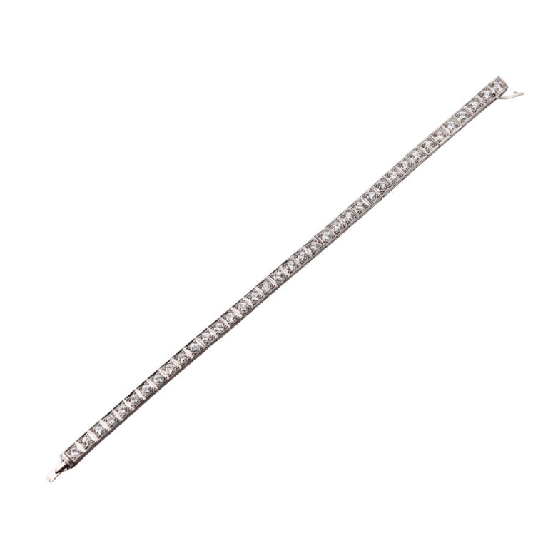 Platinum Diamond Tennis Bracelet