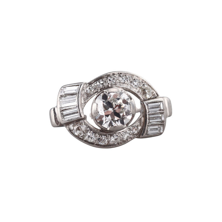 Platinum Diamond Ring