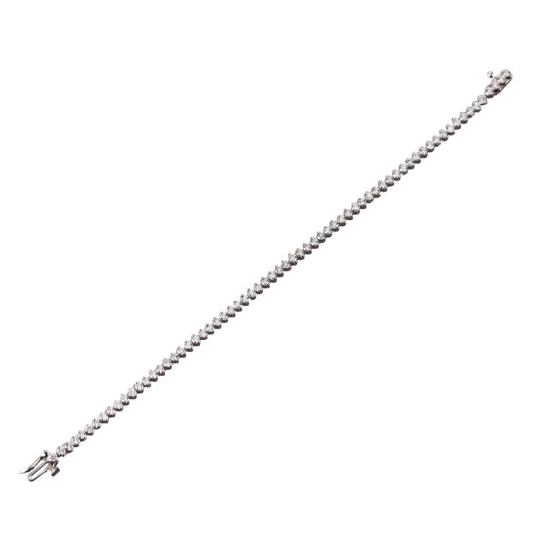 14k Gold Diamond Tennis Bracelet