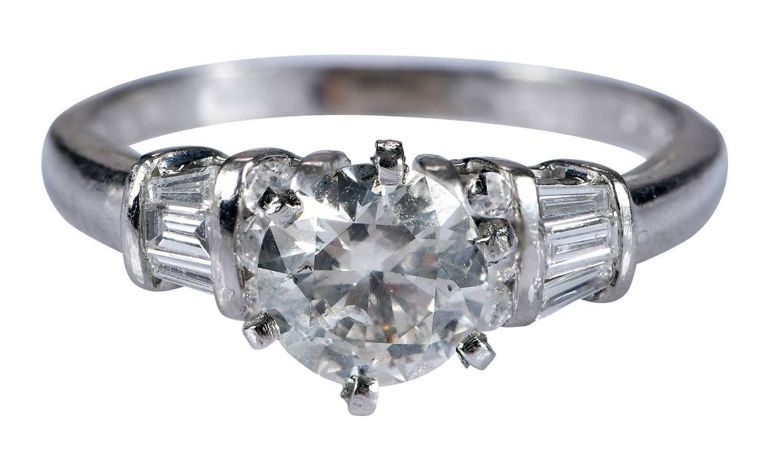 Platinum Diamond Ring