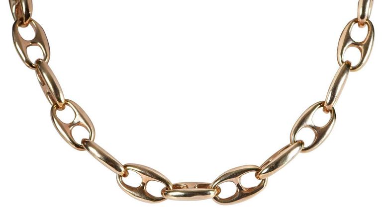 14k Yellow Gold Chain Necklace