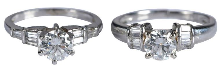 Platinum Diamond Rings