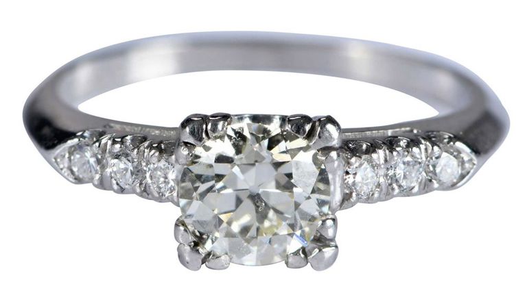 Platinum Diamond Ring