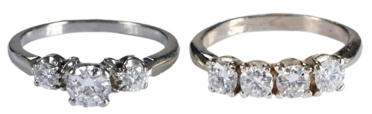 Gold Diamond Rings