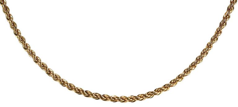 14k Yellow Gold Chain Necklace