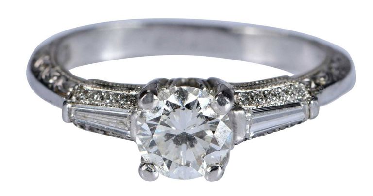 Platinum Diamond Ring