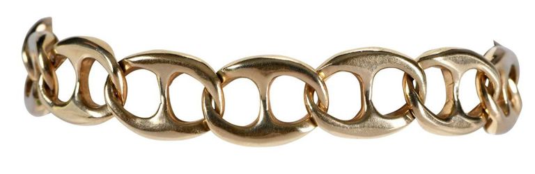14k Yellow Gold Link Bracelet