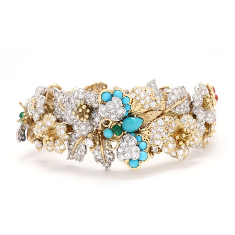 18k Gold Diamond Bracelet