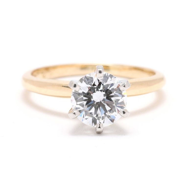 14k Gold Diamond Ring