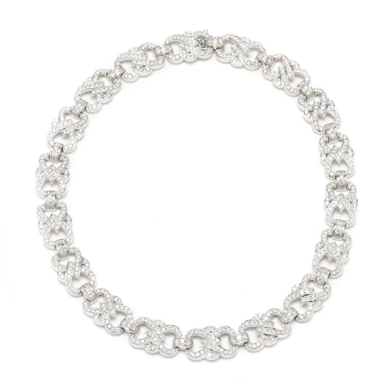 18k Gold Diamond Necklace