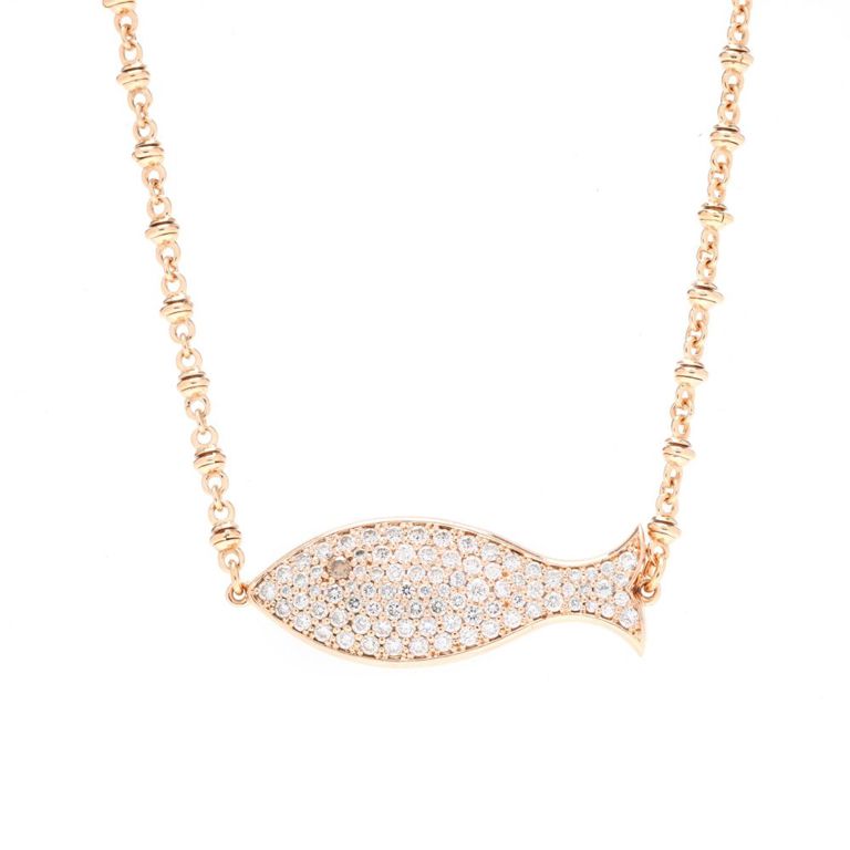 14k Gold Diamond Pendant