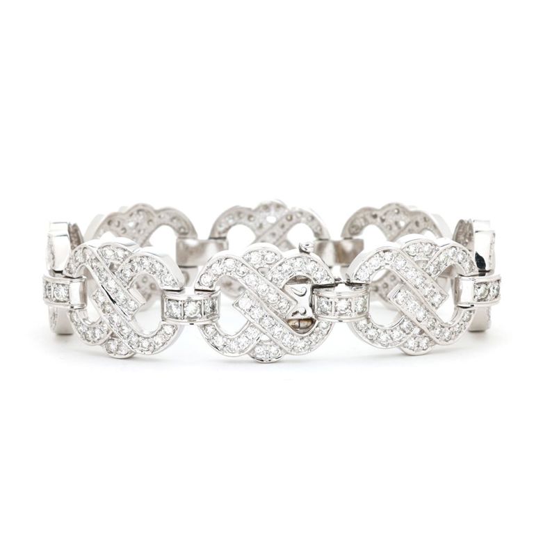 18k Gold Diamond Bracelet