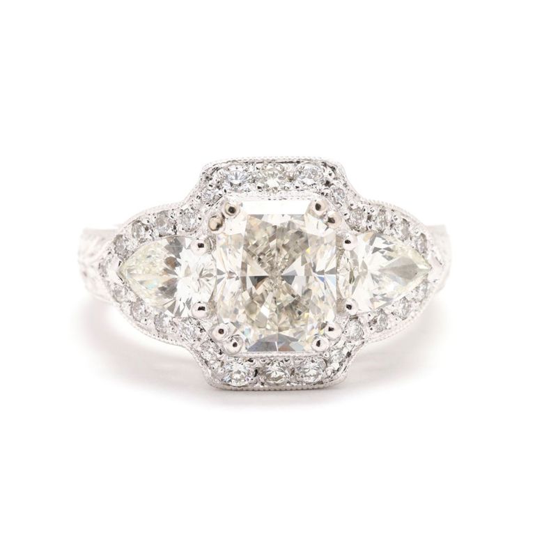14k Gold Diamond Ring
