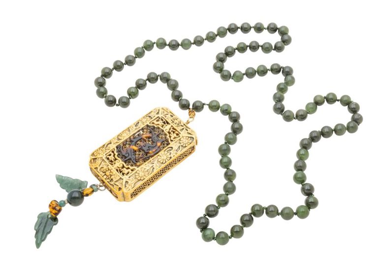 Nephrite Jade Pendant Necklace