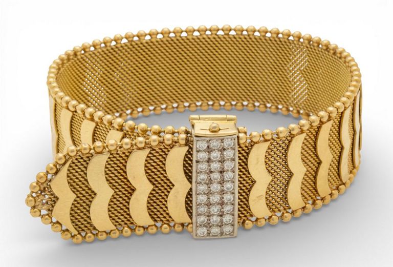18k Gold Diamond Bracelet