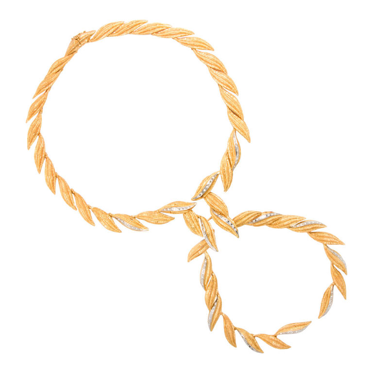 18k Gold Diamond Necklace