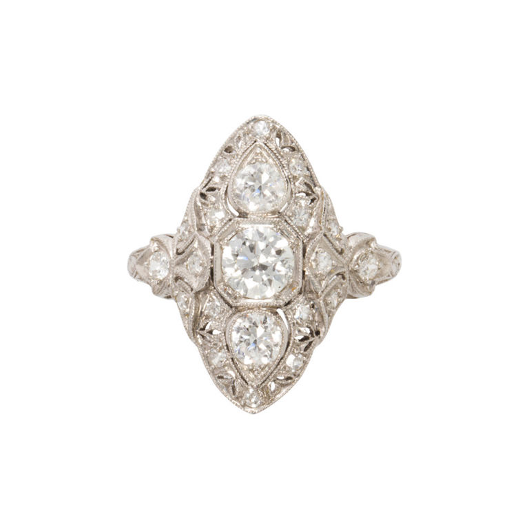 Platinum Diamond Ring