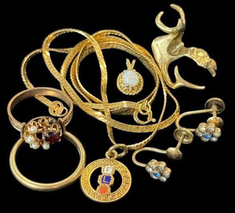 14k Gold Jewelry Set