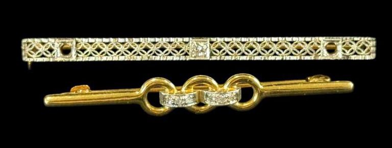 14k Gold Pins