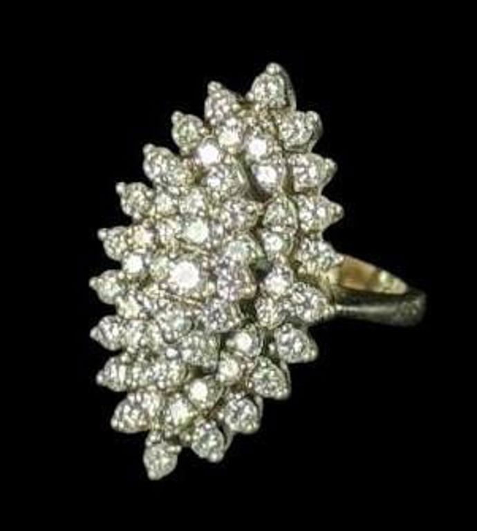 14k Gold Diamond Ring