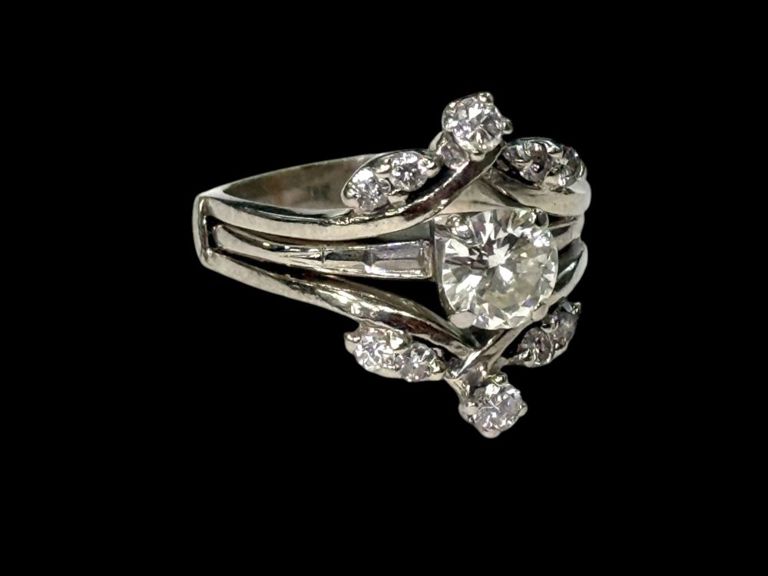 14k Gold Diamond Ring