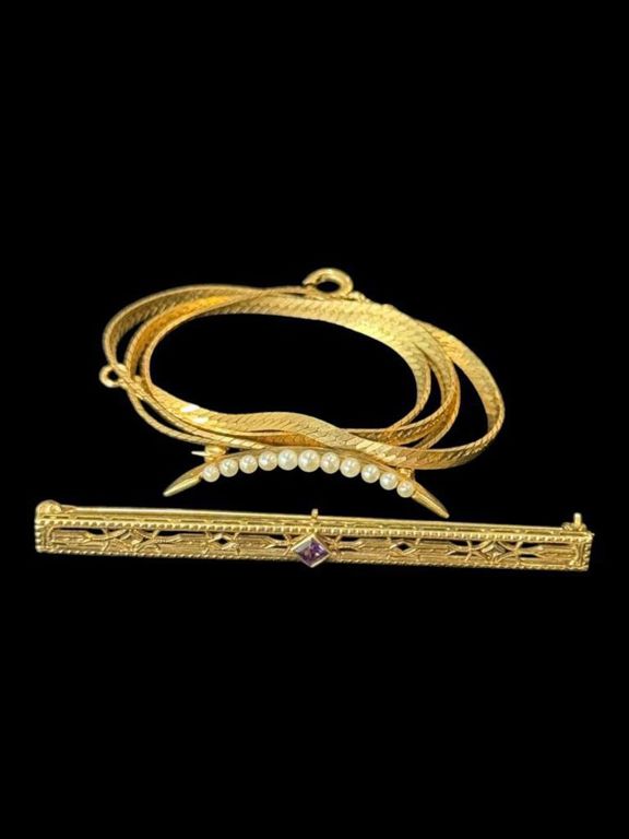 14k Gold Jewelry Set