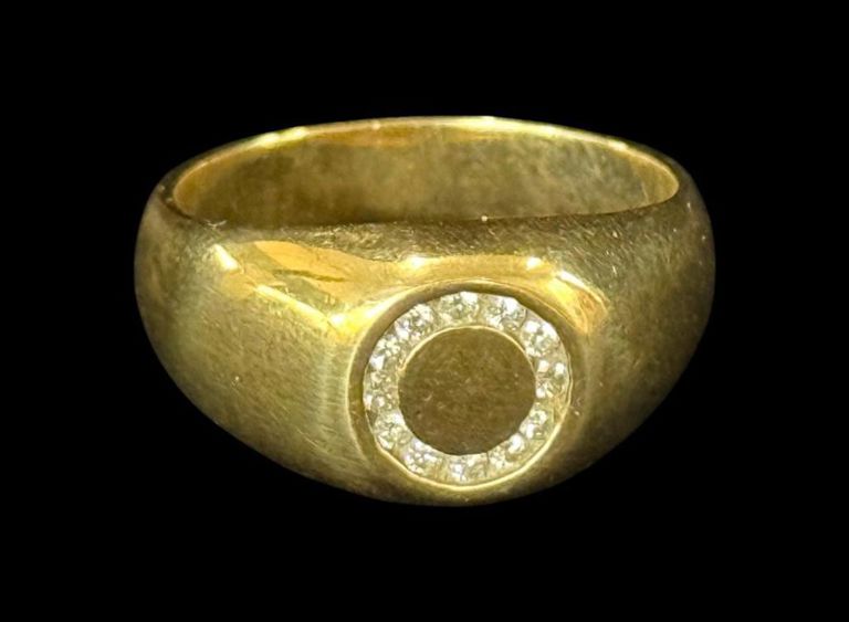 14k Gold Diamond Ring