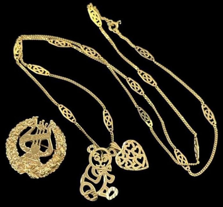 14k Gold Jewelry Set