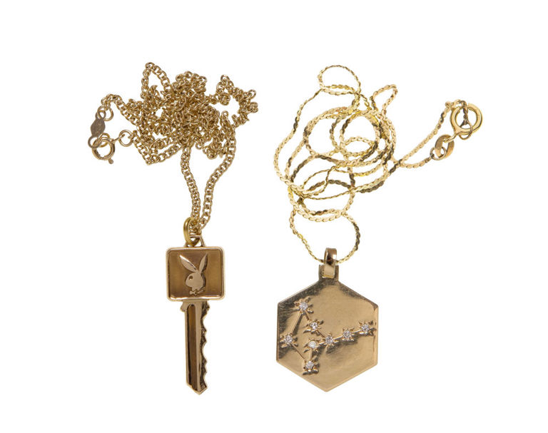 14k Gold Diamond Pendant Necklaces